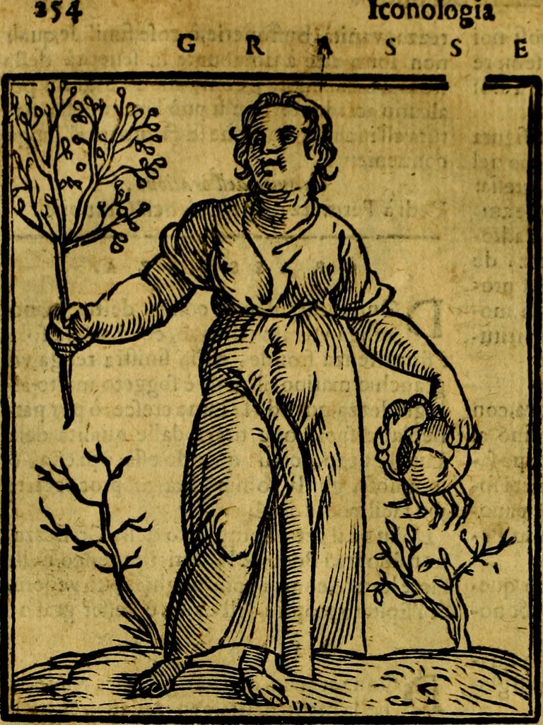 An illustration from Iconologia, 1645, leaf 325
