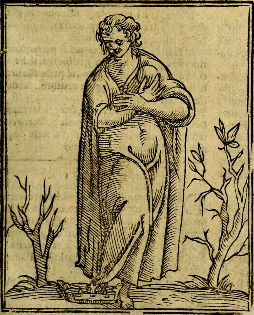 An illustration from Iconologia, 1645, leaf 338