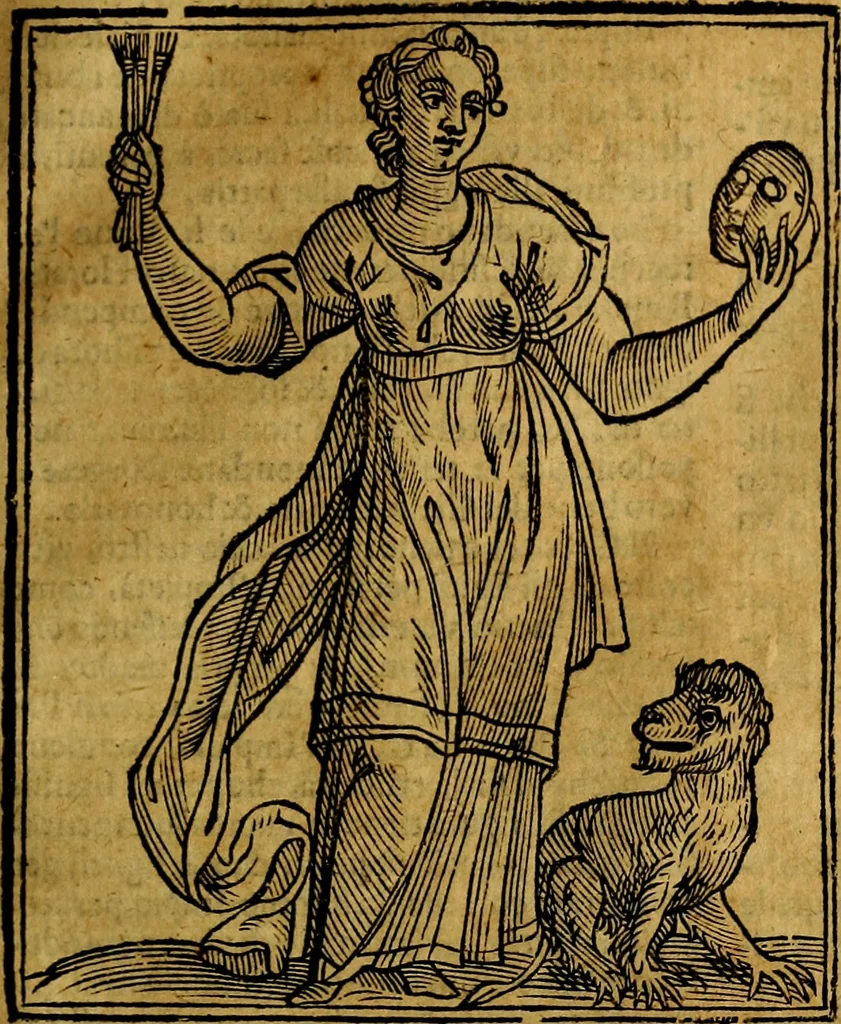 An illustration from Iconologia, 1645, leaf 344