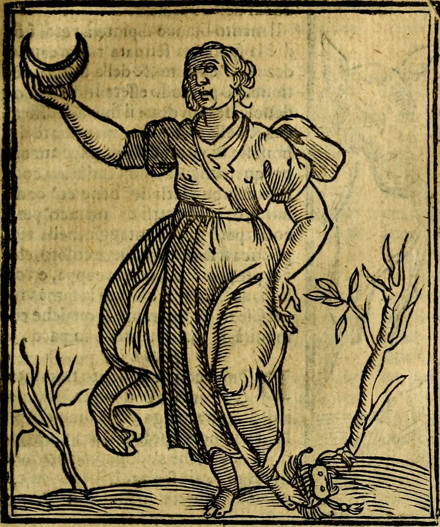 An illustration from Iconologia, 1645, leaf 348