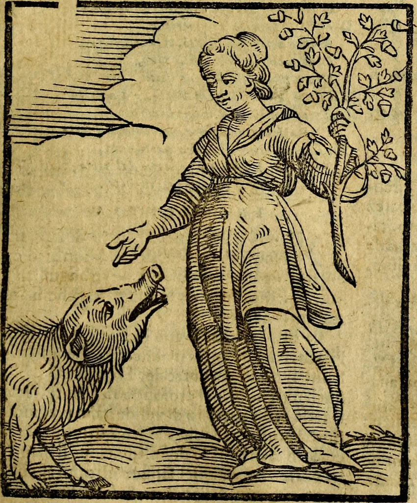 An illustration from Iconologia, 1645, leaf 354