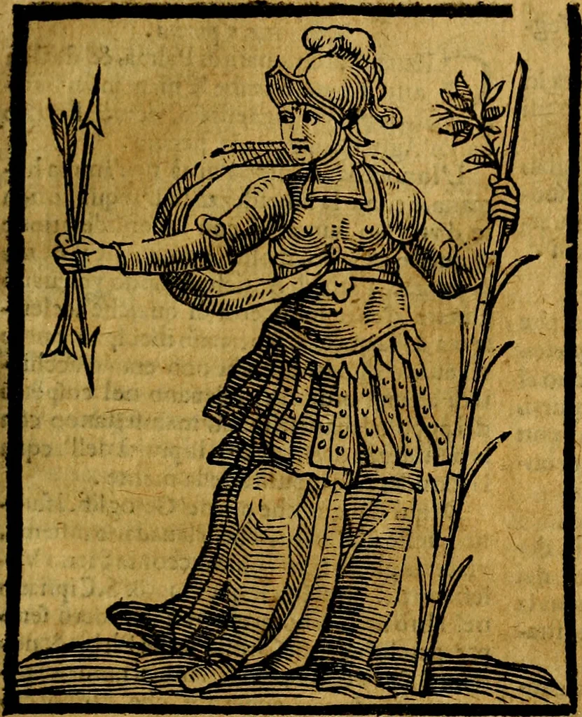 An illustration from Iconologia, 1645, leaf 356