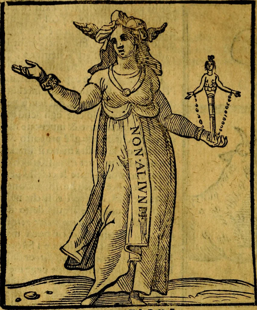 An illustration from Iconologia, 1645, leaf 363