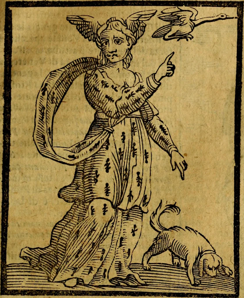 An illustration from Iconologia, 1645, leaf 364