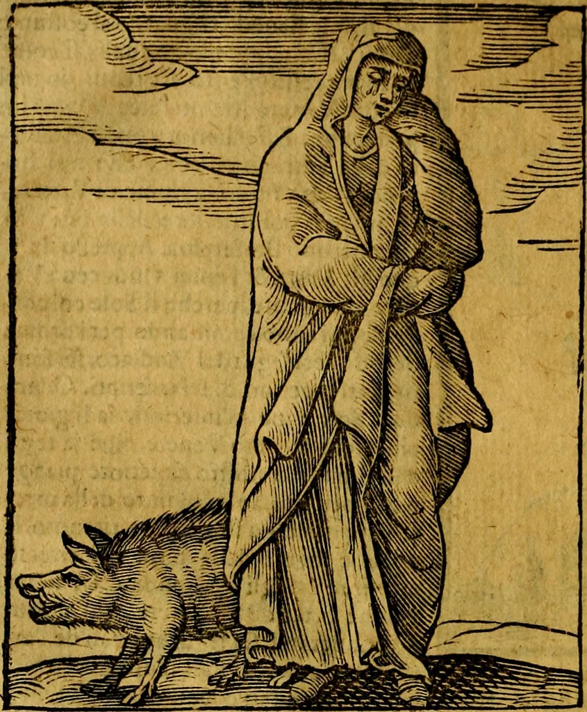 An illustration from Iconologia, 1645, leaf 365