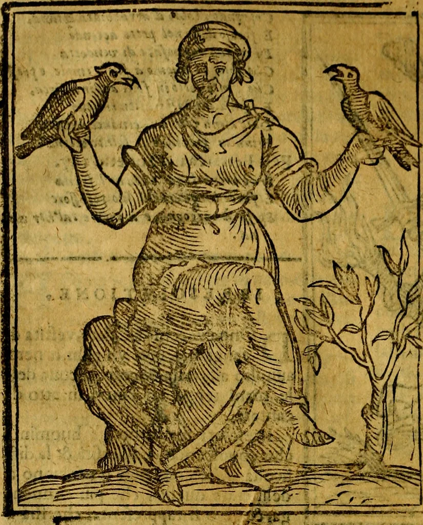 An illustration from Iconologia, 1645, leaf 373