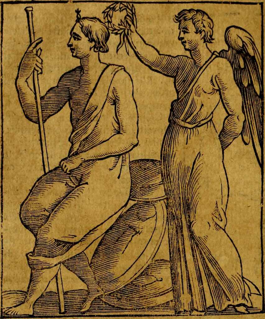 An illustration from Iconologia, 1645, leaf 379