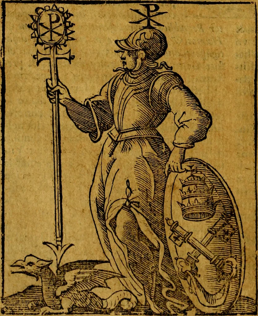 An illustration from Iconologia, 1645, leaf 389