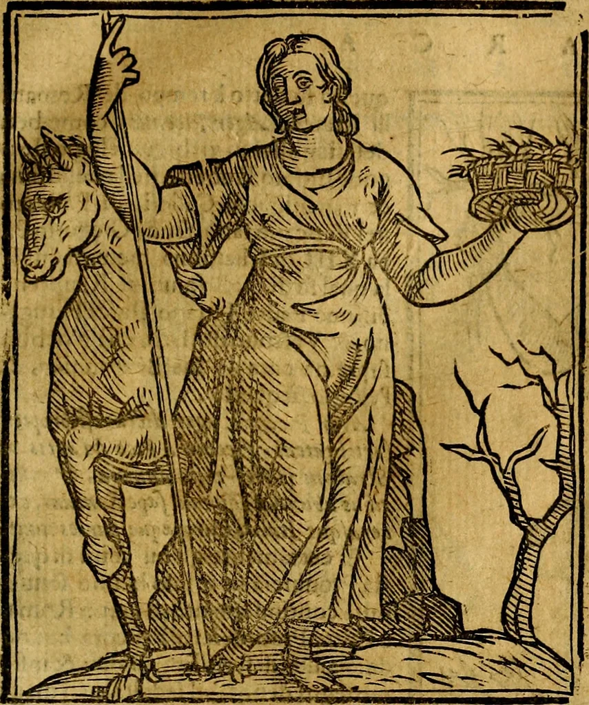 An illustration from Iconologia, 1645, leaf 402