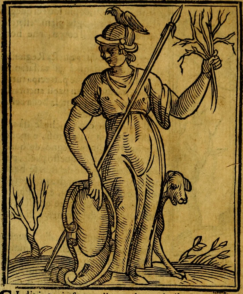 An illustration from Iconologia, 1645, leaf 403