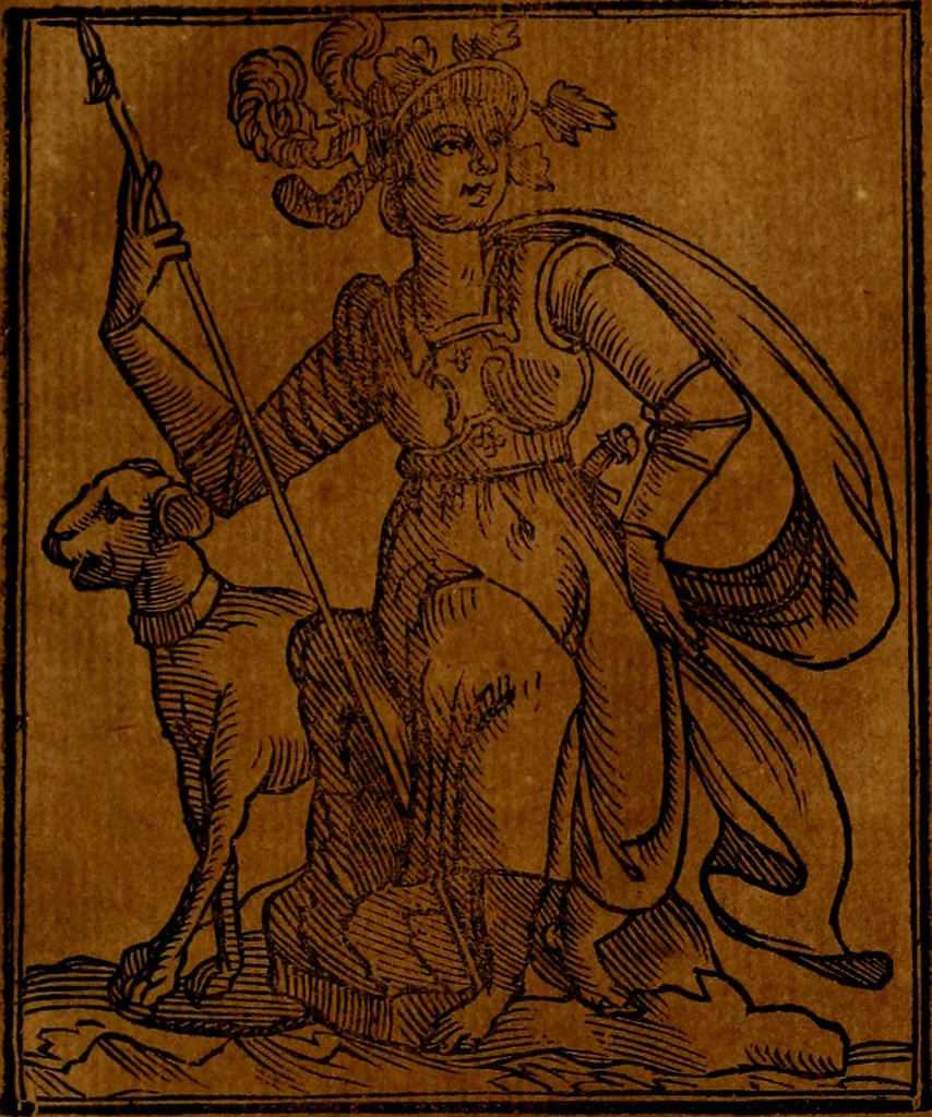 An illustration from Iconologia, 1645, leaf 412