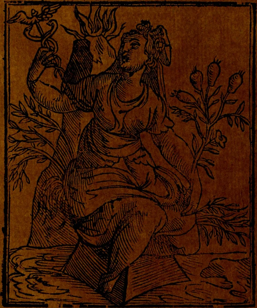 An illustration from Iconologia, 1645, leaf 431