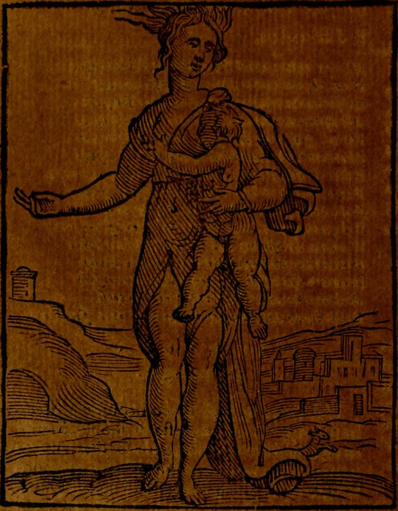An illustration from Iconologia, 1645, leaf 433