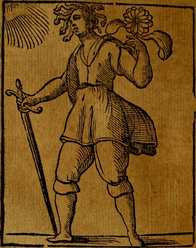 An illustration from Iconologia, 1645, leaf 437