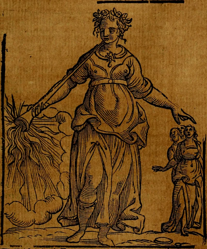 An illustration from Iconologia, 1645, leaf 448