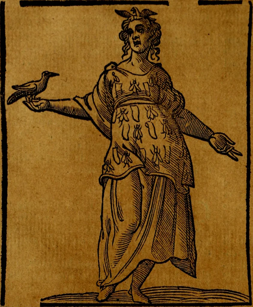 An illustration from Iconologia, 1645, leaf 451