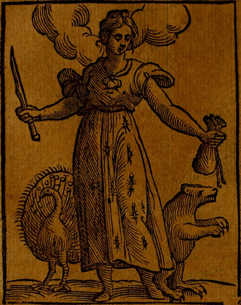An illustration from Iconologia, 1645, leaf 457