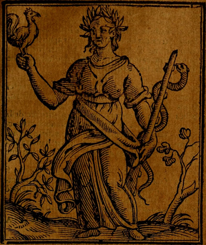 An illustration from Iconologia, 1645, leaf 462