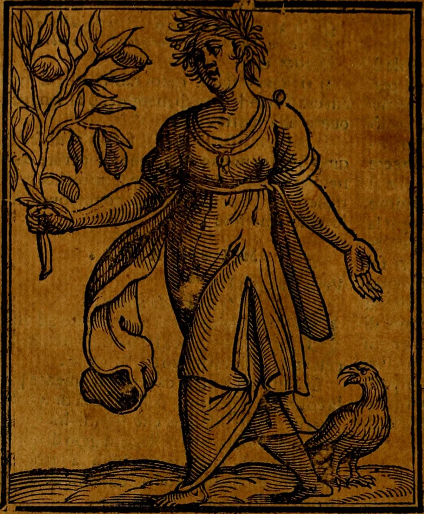 An illustration from Iconologia, 1645, leaf 477