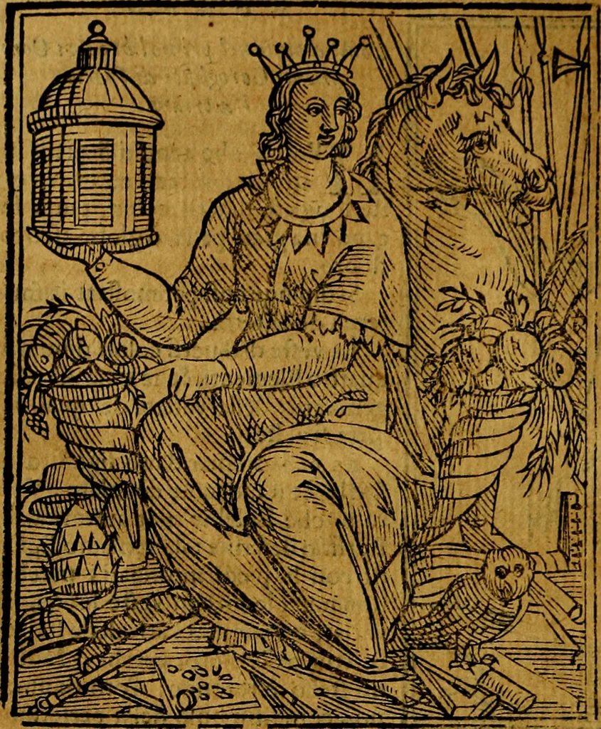 An illustration from Iconologia, 1645, leaf 489