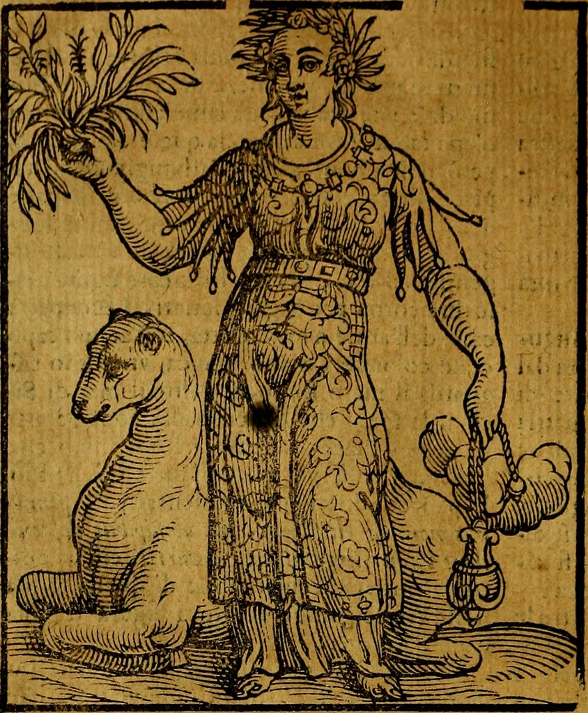 An illustration from Iconologia, 1645, leaf 491