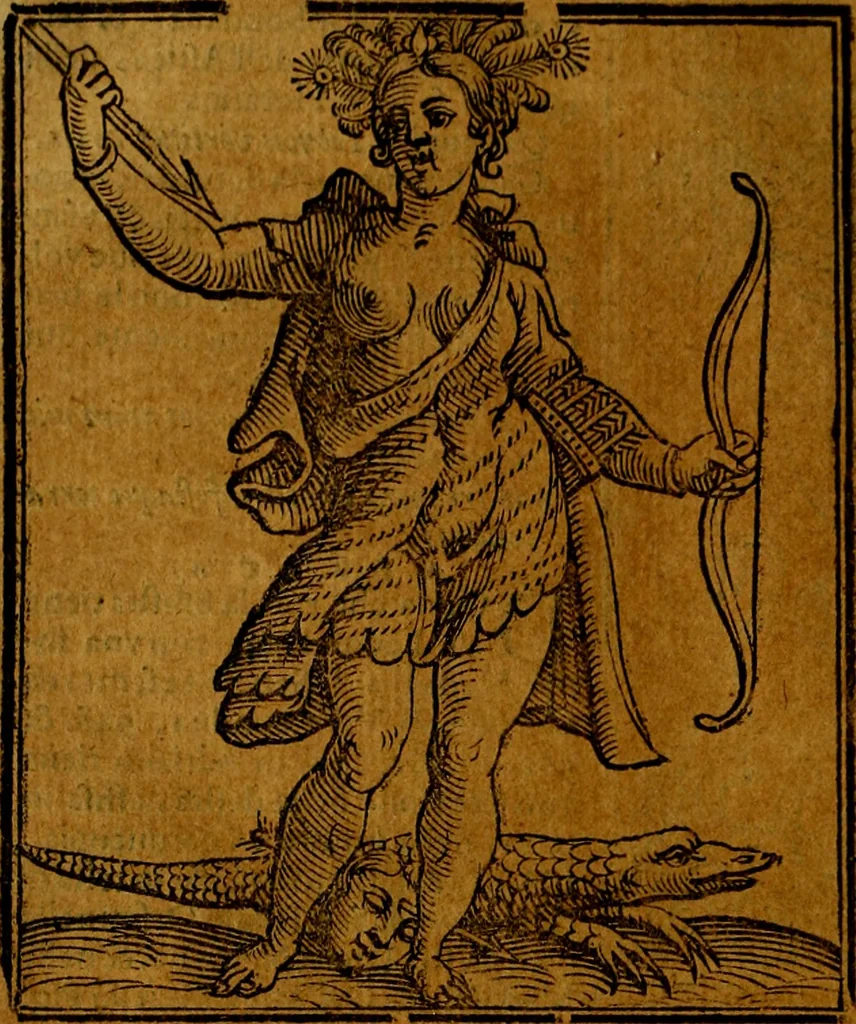 An illustration from Iconologia, 1645, leaf 493