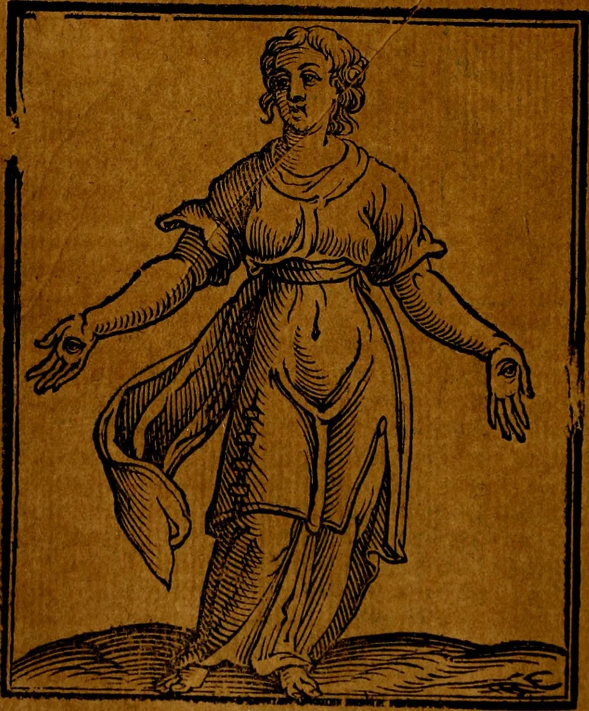 An illustration from Iconologia, 1645, leaf 523