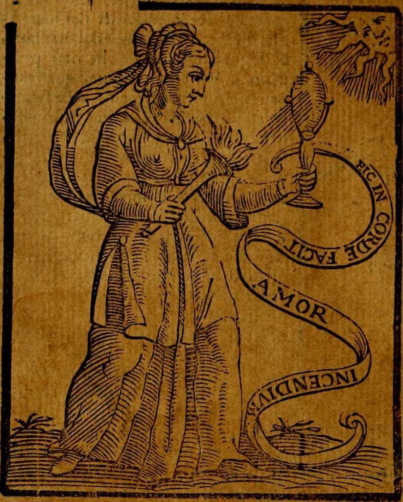 An illustration from Iconologia, 1645, leaf 529