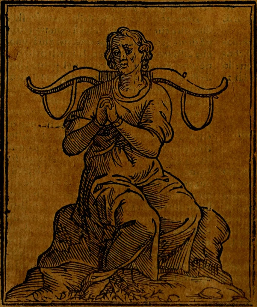 An illustration from Iconologia, 1645, leaf 545