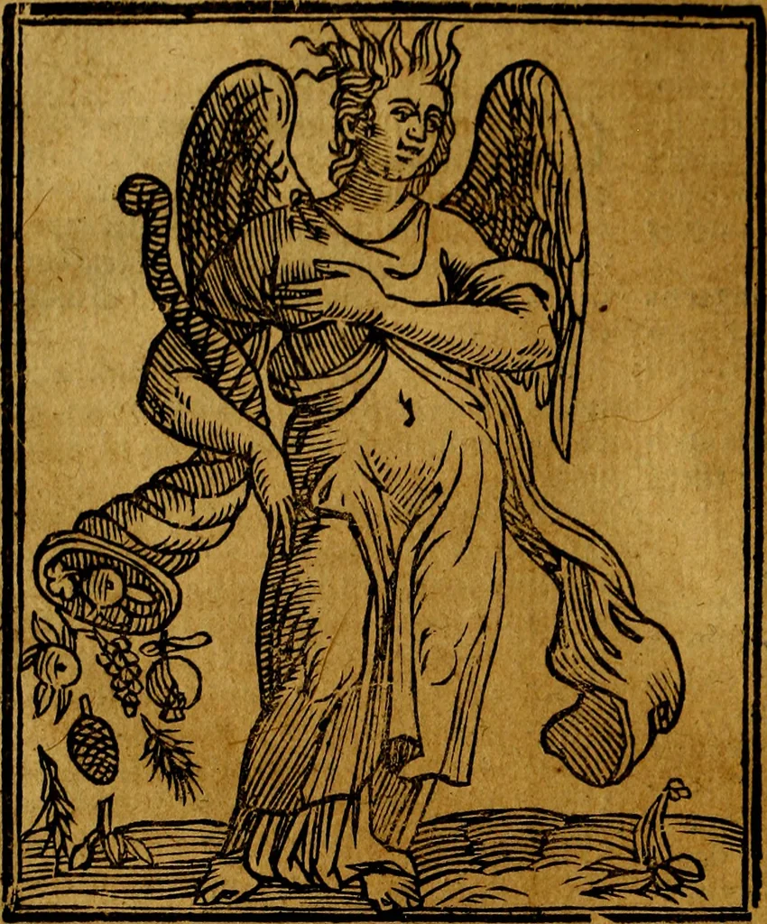 An illustration from Iconologia, 1645, leaf 559