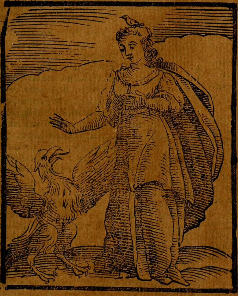 An illustration from Iconologia, 1645, leaf 568