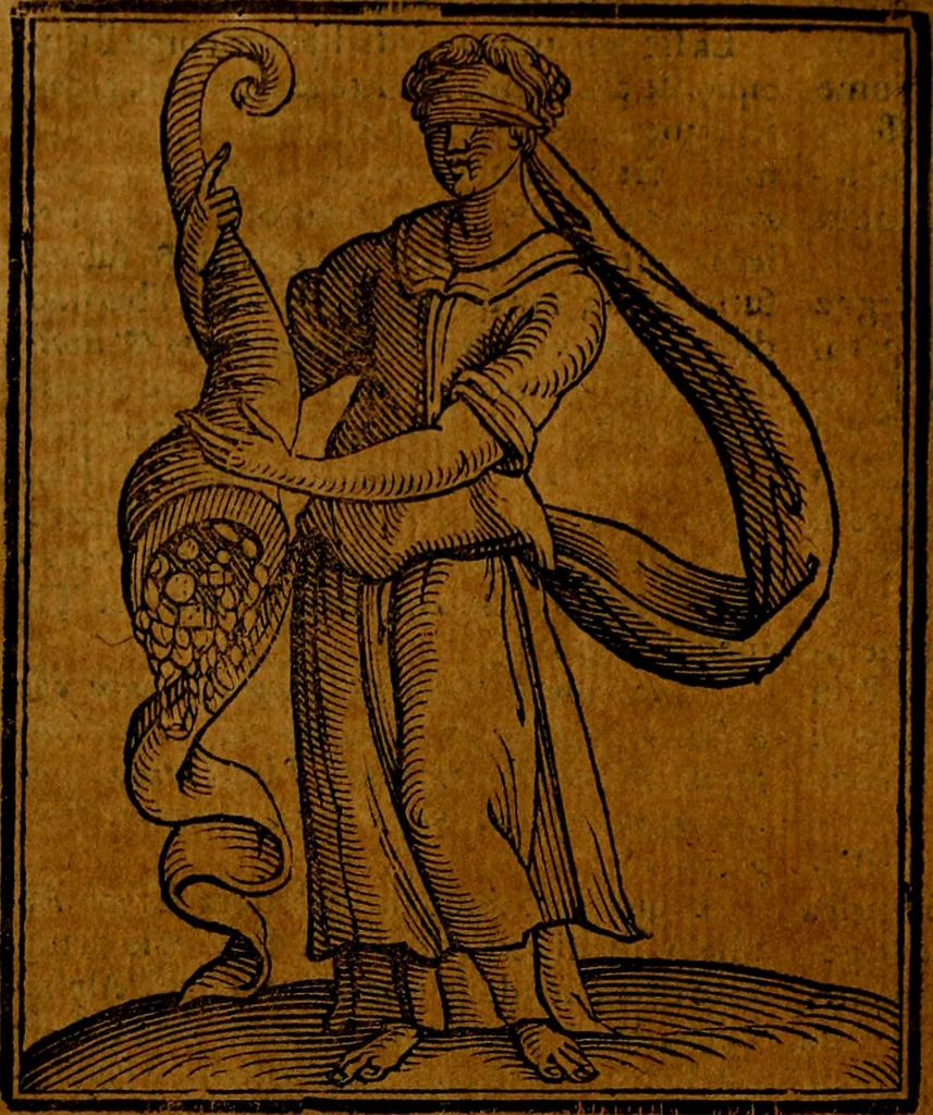 An illustration from Iconologia, 1645, leaf 575