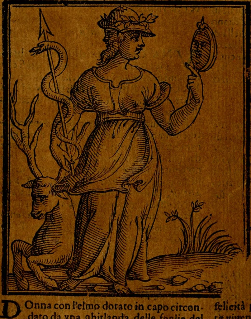 An illustration from Iconologia, 1645, leaf 579