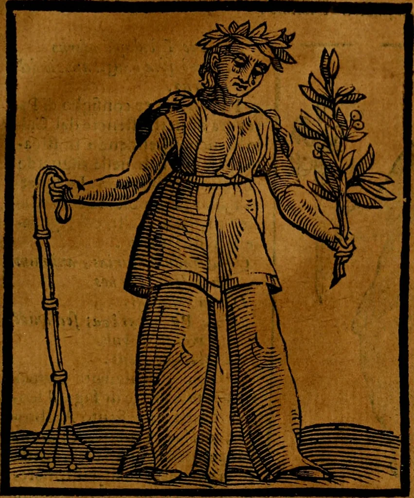 An illustration from Iconologia, 1645, leaf 584
