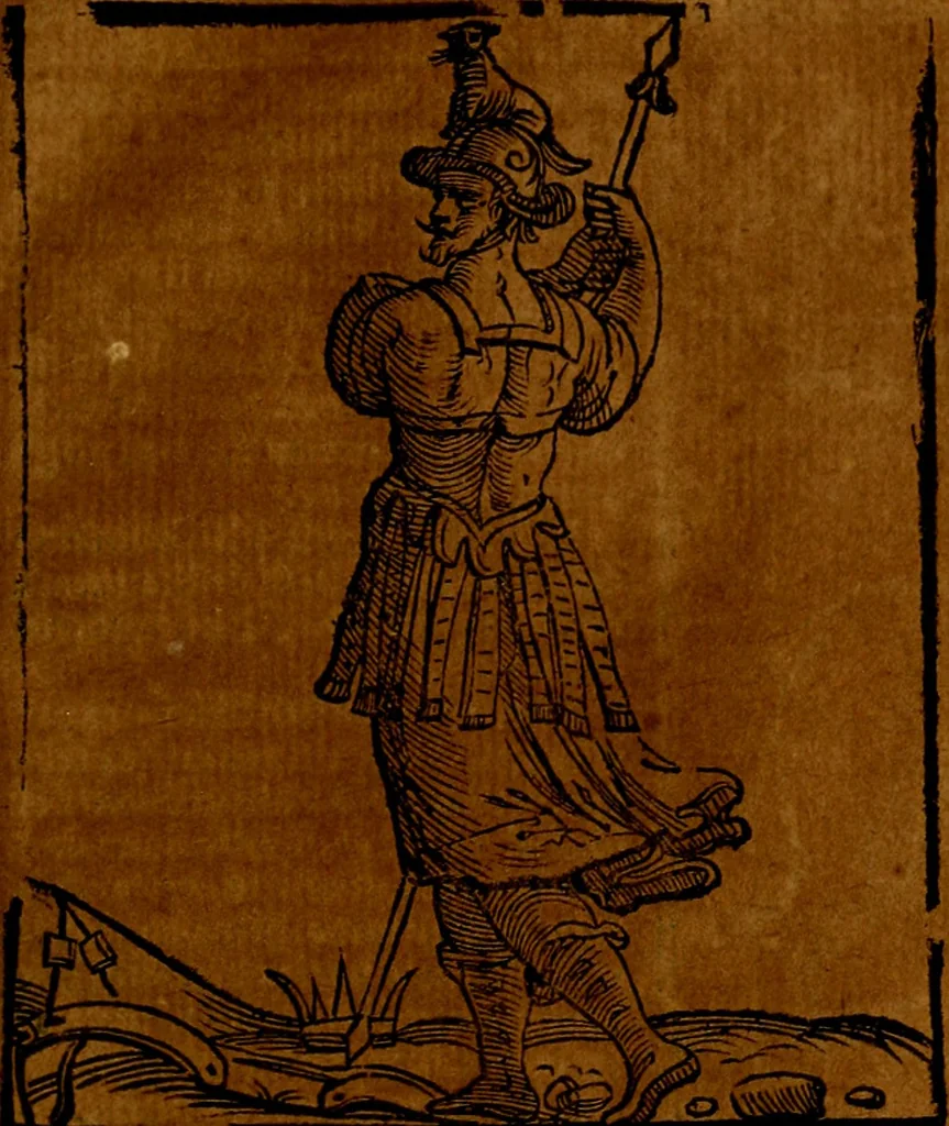An illustration from Iconologia, 1645, leaf 592