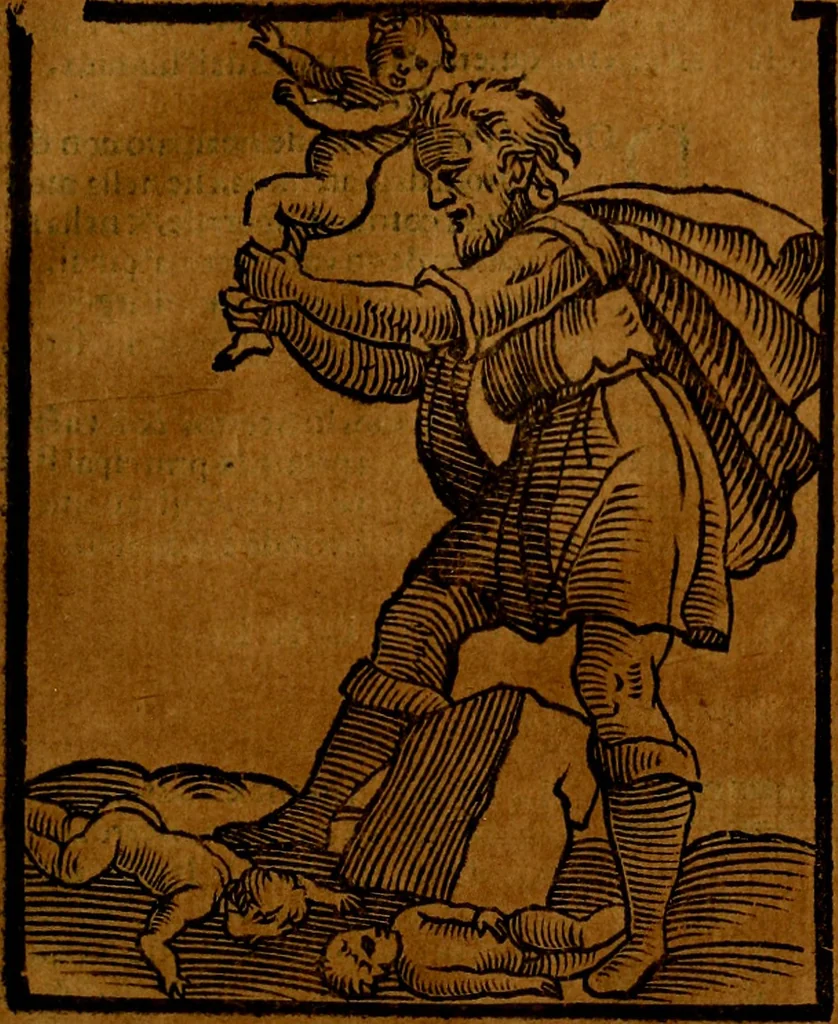 An illustration from Iconologia, 1645, leaf 600
