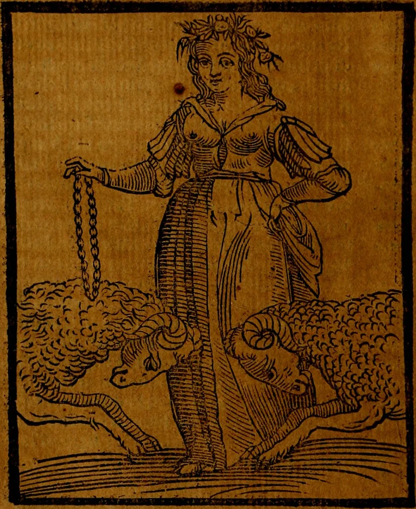 An illustration from Iconologia, 1645, leaf 613