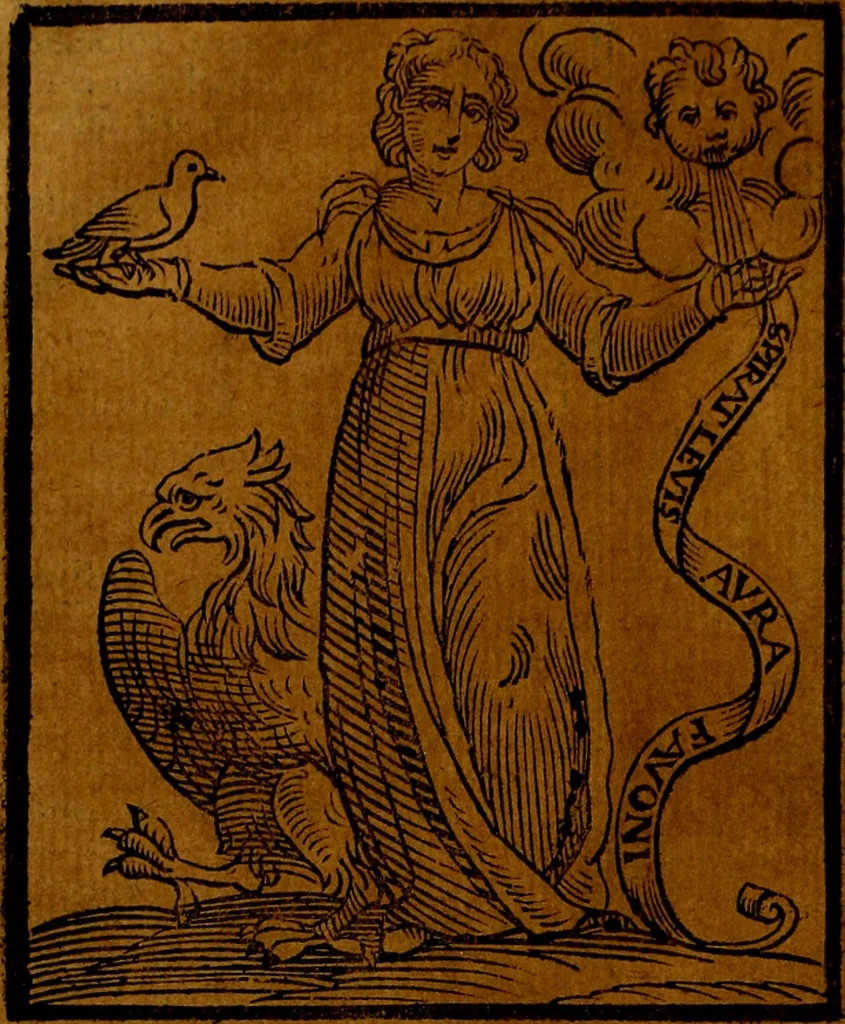 An illustration from Iconologia, 1645, leaf 615