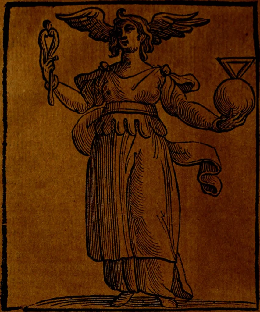 An illustration from Iconologia, 1645, leaf 627
