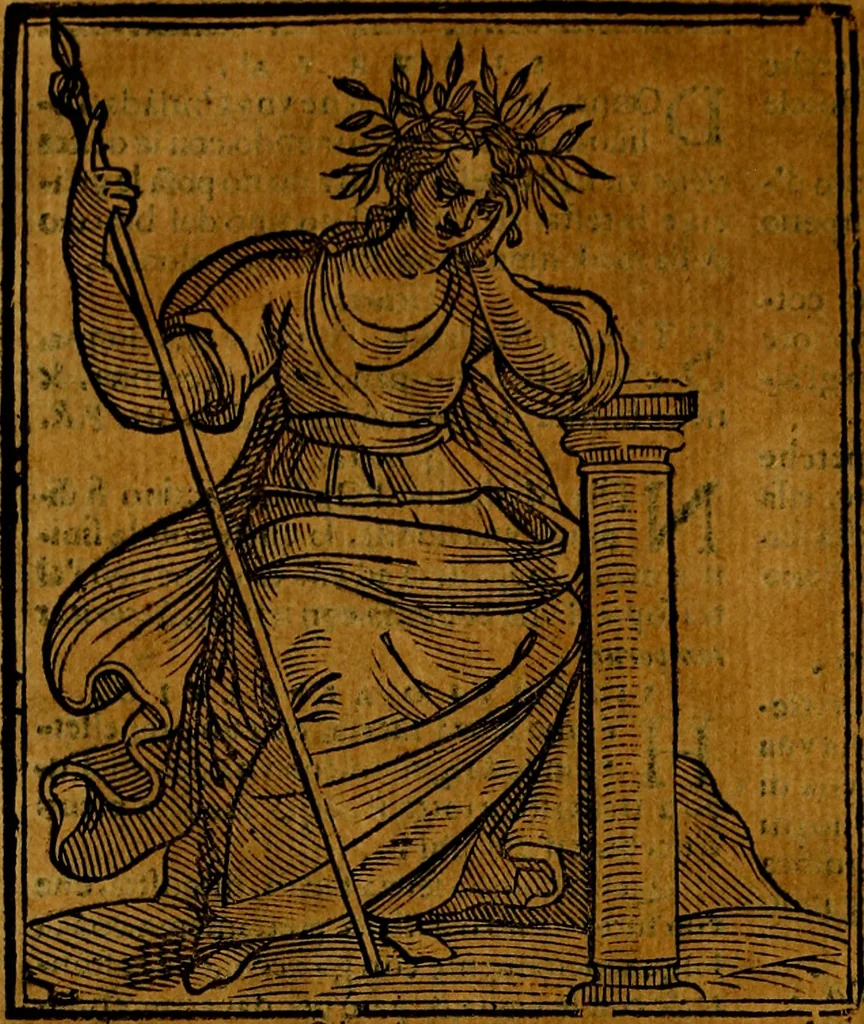 An illustration from Iconologia, 1645, leaf 643