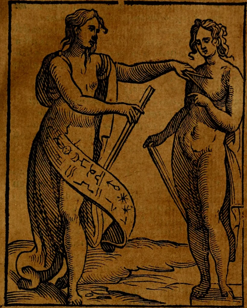 An illustration from Iconologia, 1645, leaf 644