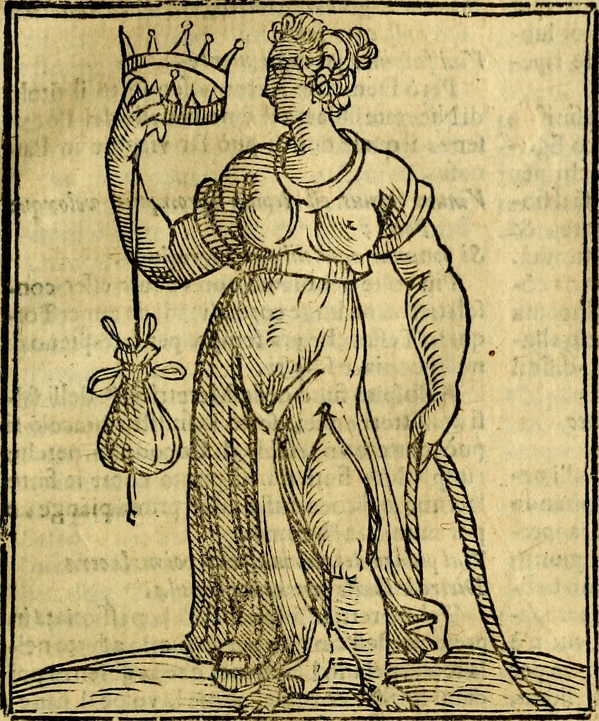 An illustration from Iconologia, 1645, leaf 658