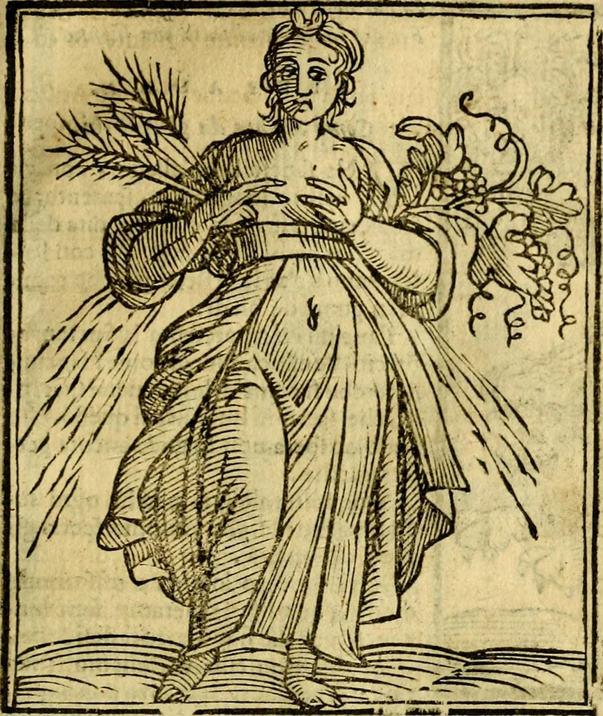 An illustration from Iconologia, 1645, leaf 662