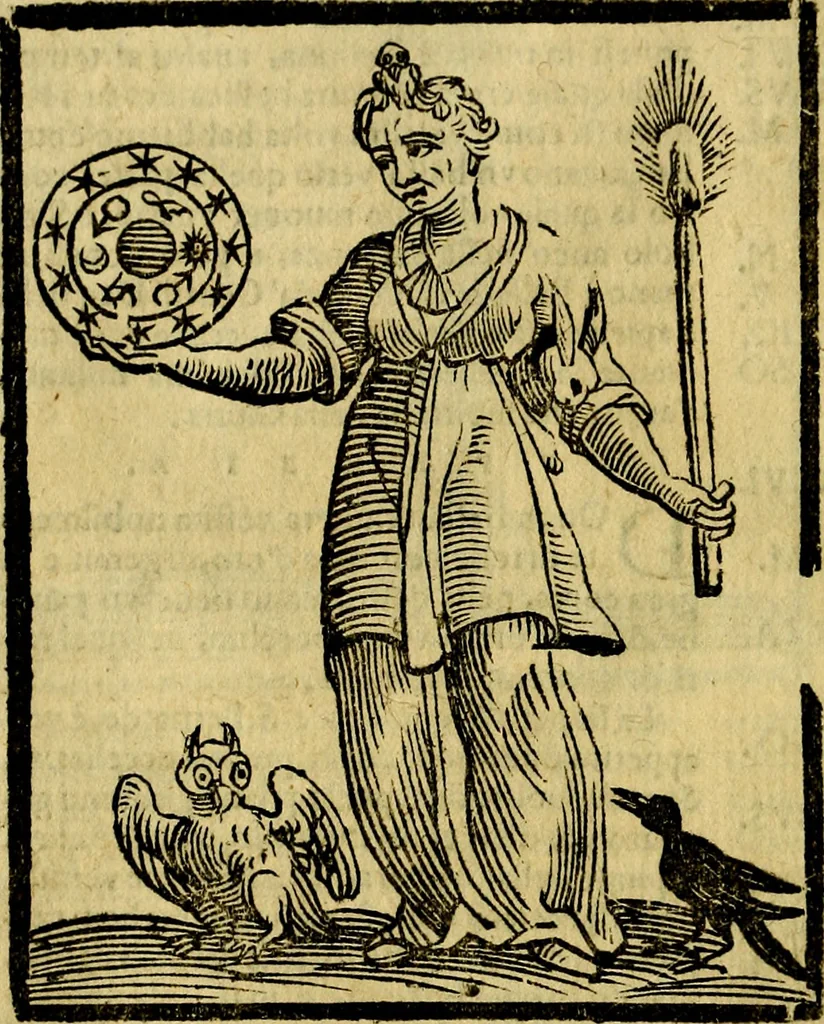 An illustration from Iconologia, 1645, leaf 687