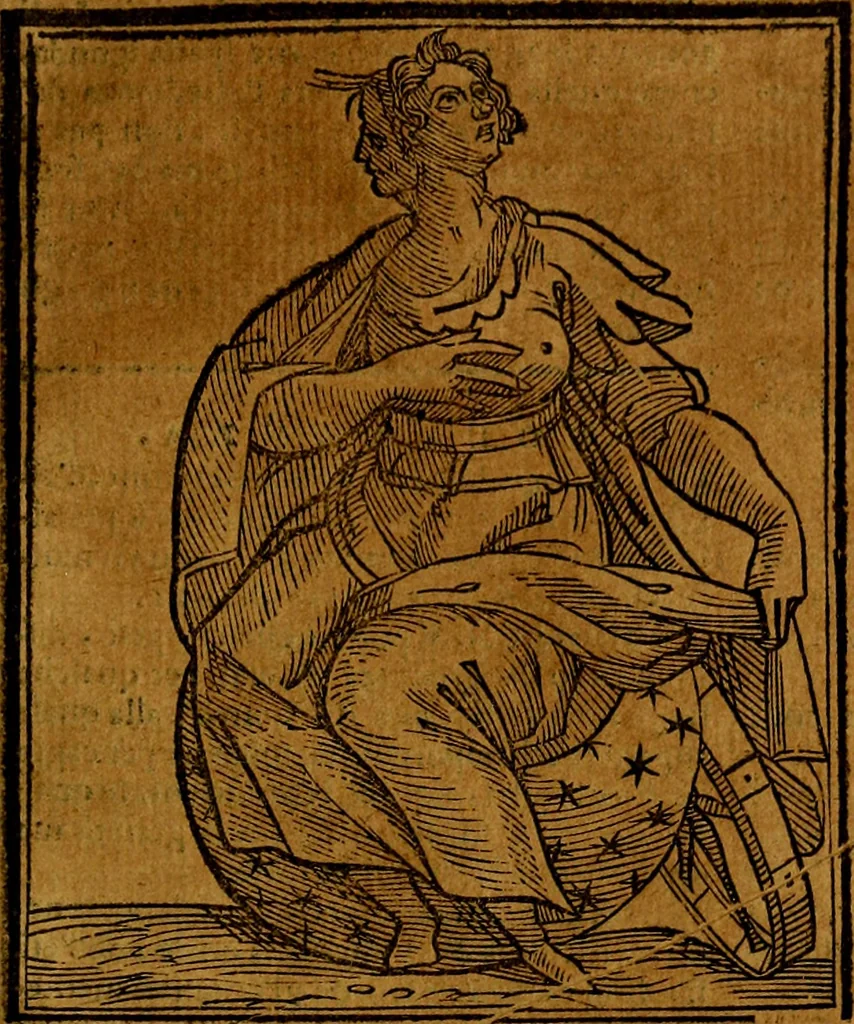 An illustration from Iconologia, 1645, leaf 698