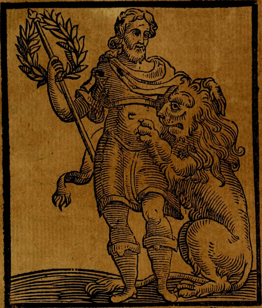 An illustration from Iconologia, 1645, leaf 708