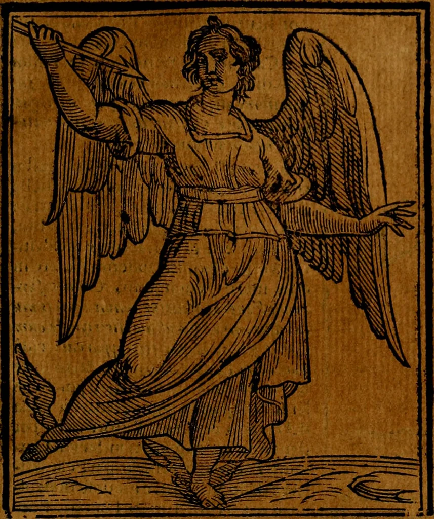 An illustration from Iconologia, 1645, leaf 718