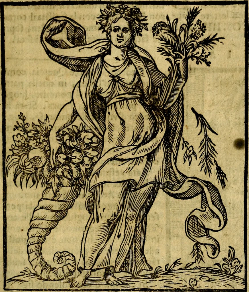 An illustration from Iconologia, 1645, leaf 72