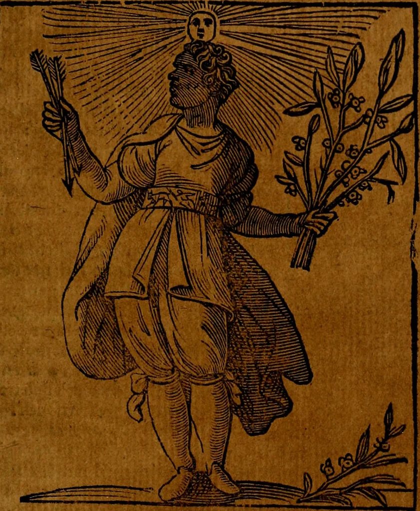 An illustration from Iconologia, 1645, leaf 732