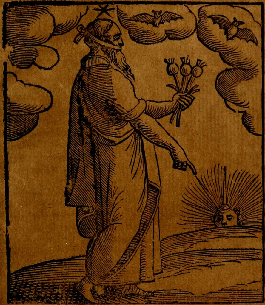 An illustration from Iconologia, 1645, leaf 734